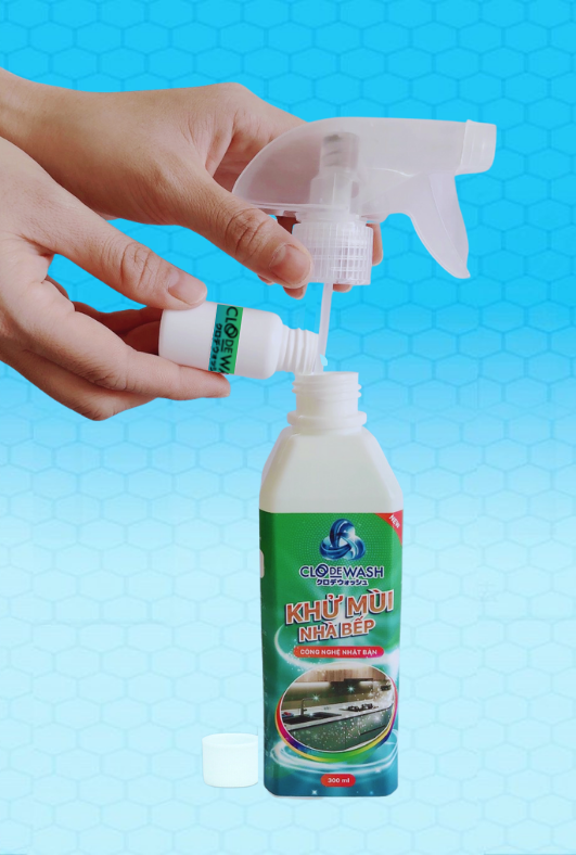 Chai xịt khử mùi nhà bếp 300ml W01-K