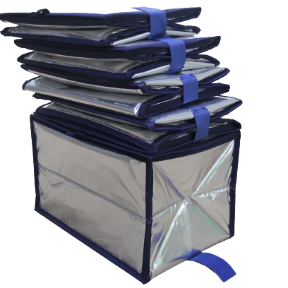 Thùng giữ nhiệt Aluminium (Shipper bag) dung tích 50L <Size nhỏ>